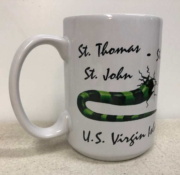 Hatching Iguana U.S. Virgin Islands Mug