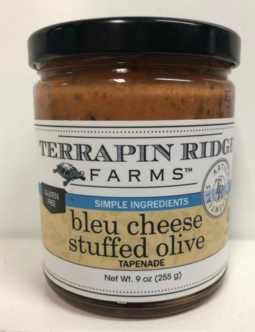 Blue Cheese Stuffed Olive Tapenade from Terrapin Ridge Farms
