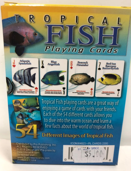 Tropical Fish Playing Cards