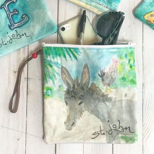 Baby Donkey Wristlet