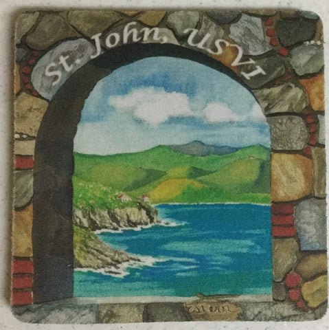 Eye on Rendevous Soft Coaster