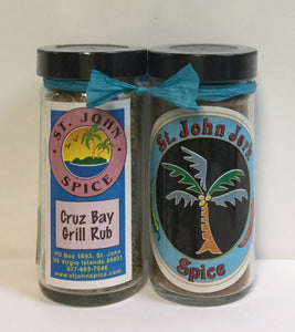 Cruz Bay Grill Rub/St John Jerk Spice Duo