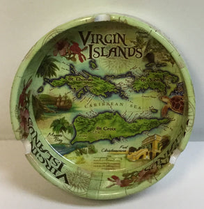 Antique USVI Ashtray