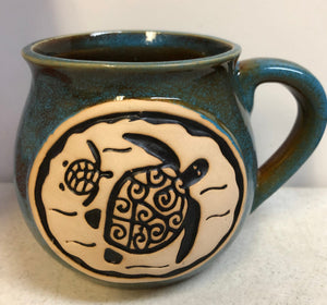 Turtle Bean Pot Mug