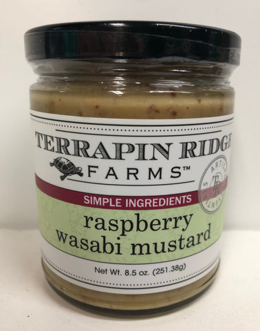 Raspberry Wasabi Mustard from Terrapin Ridge Farms