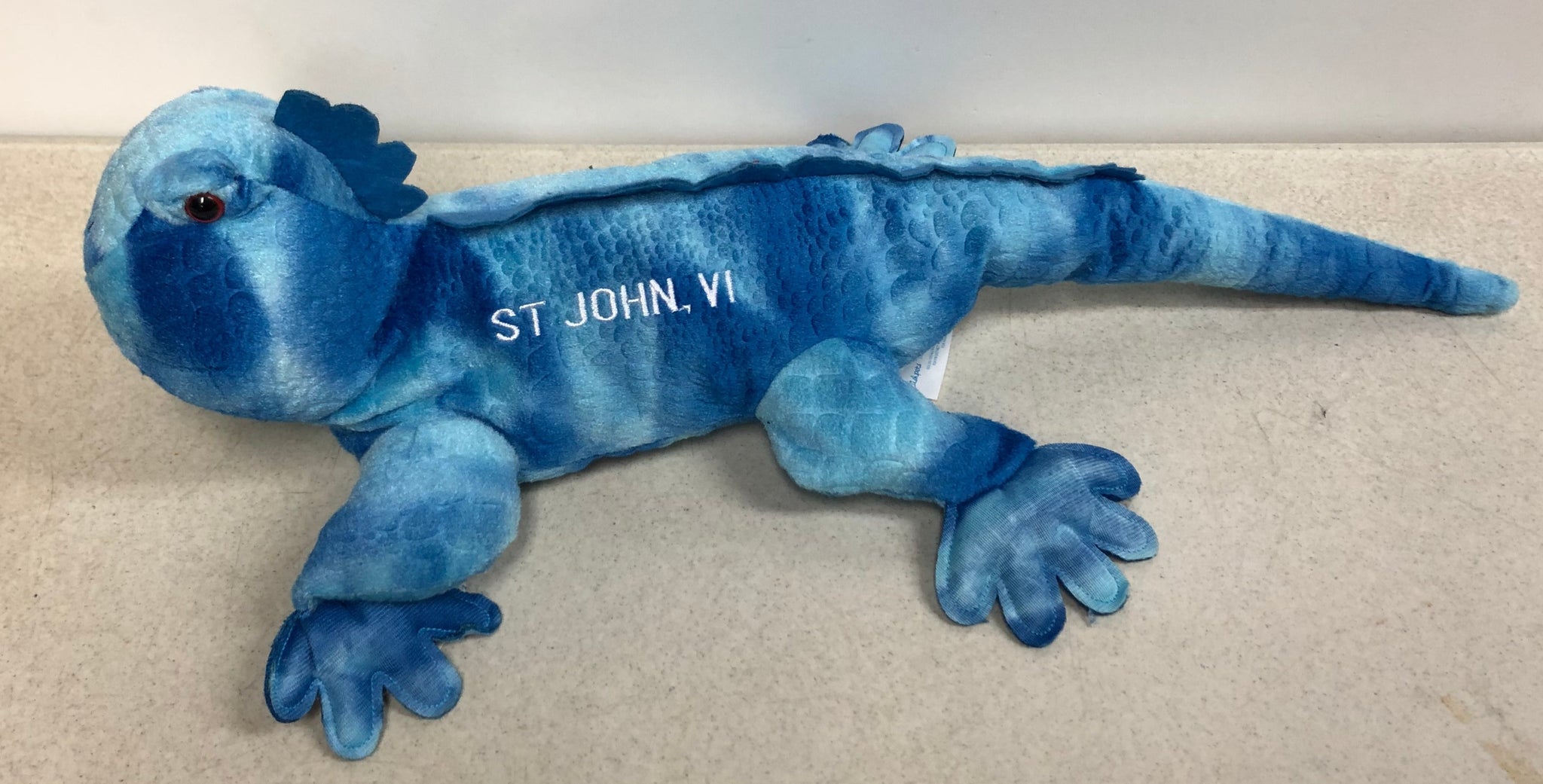 Blue Stuffed Virgin Islands Iguana 20"