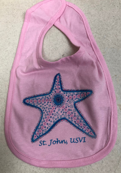 Starfish St. John, USVI Bib