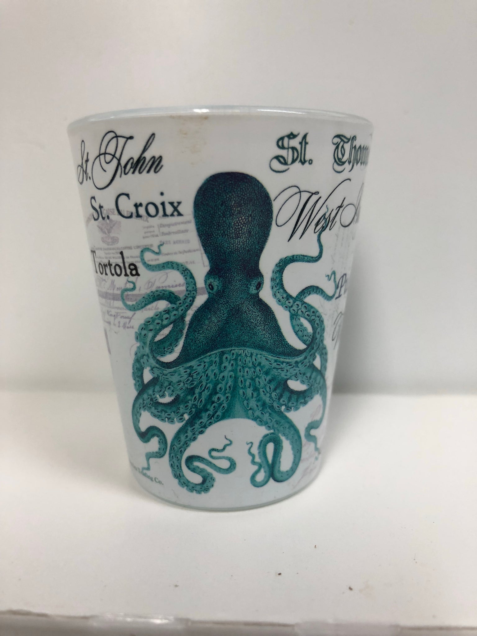 Vintage Octopus Shot Glass