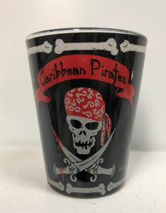 Caribbean Pirates Shot Glass