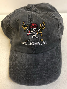 Red Hat Pirate Baseball Cap