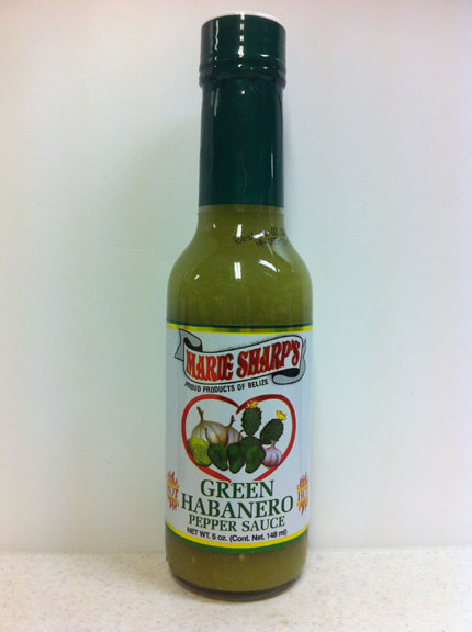 Marie Sharps Green Habanero Pepper Sauce