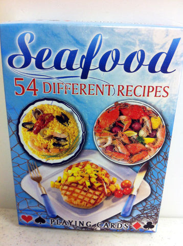 Seafood Recipes Playing Cards