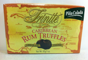 Trinite Pina Colada Caribbean Rum Truffles